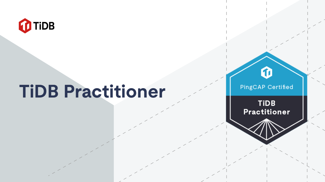 Exam - TiDB Practitioner splash image